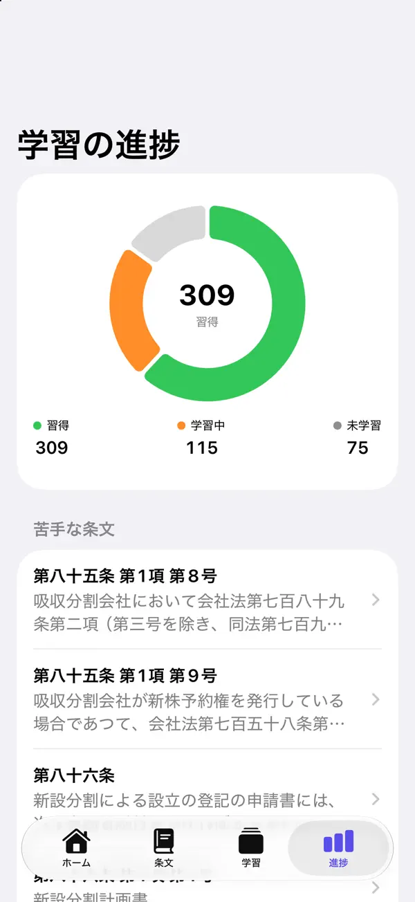シグマ式条文暗記シリーズ 商業登記法編 スクリーンショット 4